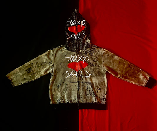 𝚂𝚝𝚊𝚒𝚗𝚎𝚍 𝙷𝚎𝚊𝚛𝚝𝚜 𝟷 𝙾𝚏 𝟷 𝚉𝚒𝚙 𝚄𝚙 𝙷𝚘𝚘𝚍𝚒𝚎 (𝙻𝙰𝚁𝙶𝙴)